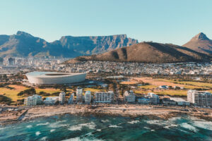 Cape Town Panoramic City View South Africa