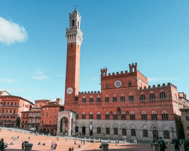 Piazza del Campo_Siena_Italien_Toskana_Sehenswuerdigkeit