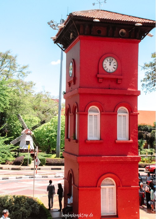 Clock Tower Melaka Malaysia Sehenswuerdigkeit