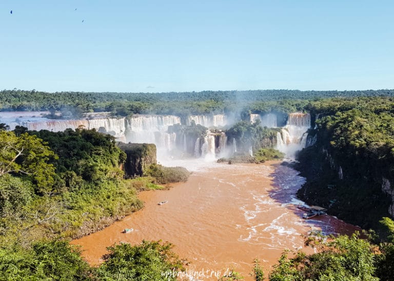 Panorama Iguazu Wasserfaelle Reisetipps