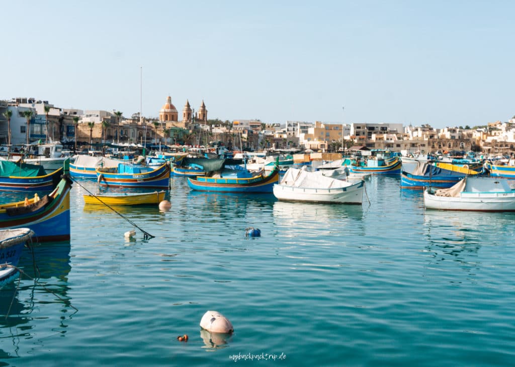 Fischerdorf Marsaxlokk auf Malta