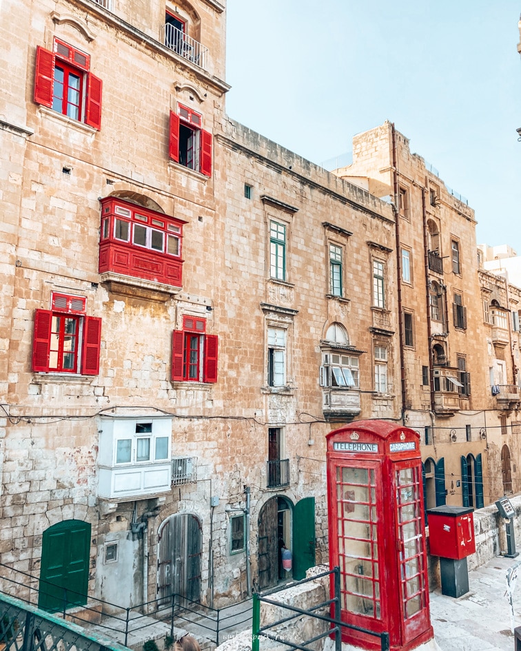 Historische Gebäude in Valletta