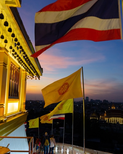 Wat Saket Bangkok Reiseblog