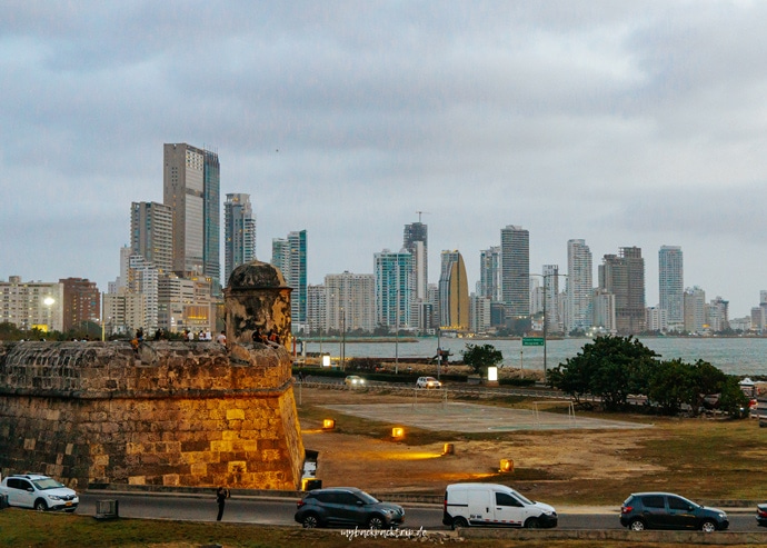 Skyline Cartagena Kolumbien Blog
