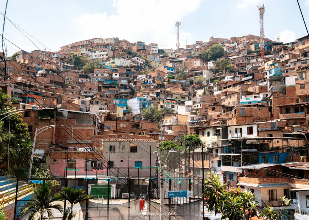 Comuna 13 Medellin Kolumbien