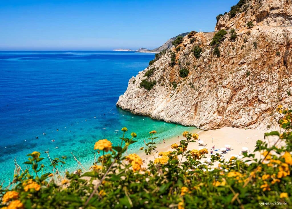 Kaputas Beach Kas Kalkan Tuerkei