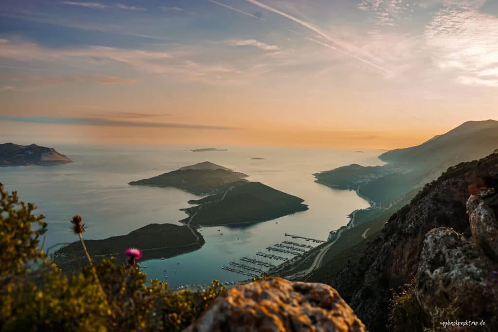 Sleeping Giant Kas Tuerkei Reiseblog